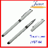 2 in 1 stylus touch pen with gel pen