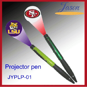 LOGO projector pen with LED light